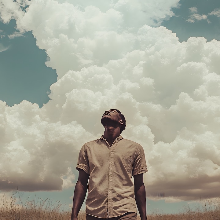 Visual representation of depression, highlighting its effects on mental and physical health.